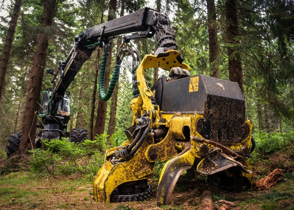 forest machine trimmer