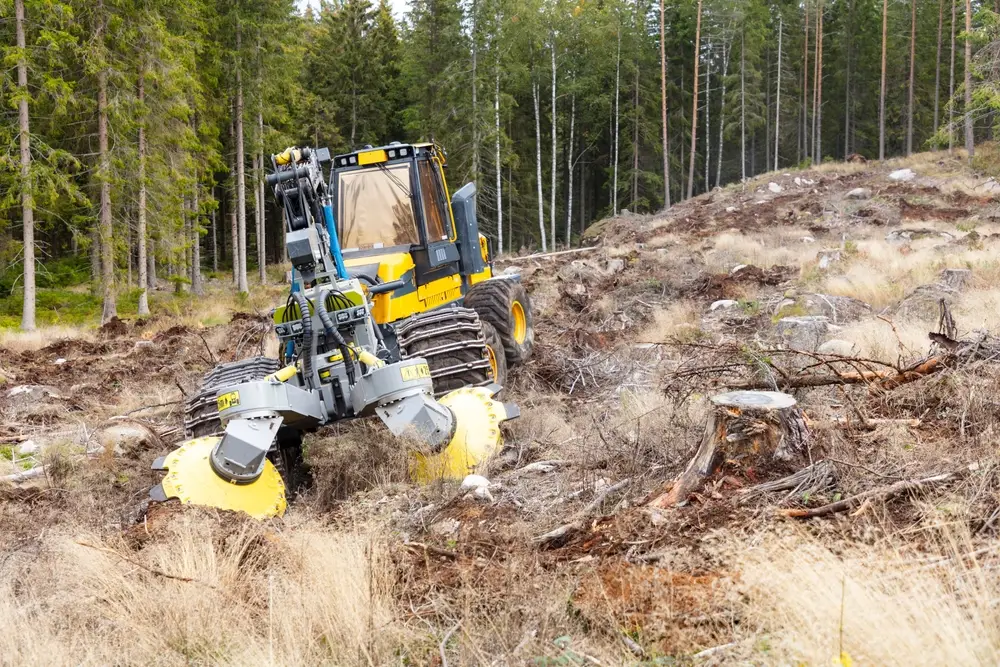forest machine trimmer